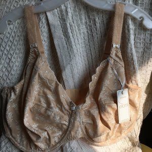 Bandless Elomi Beige Bra